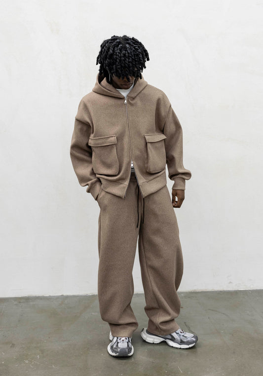 COORDINATO POCKETS BROWN