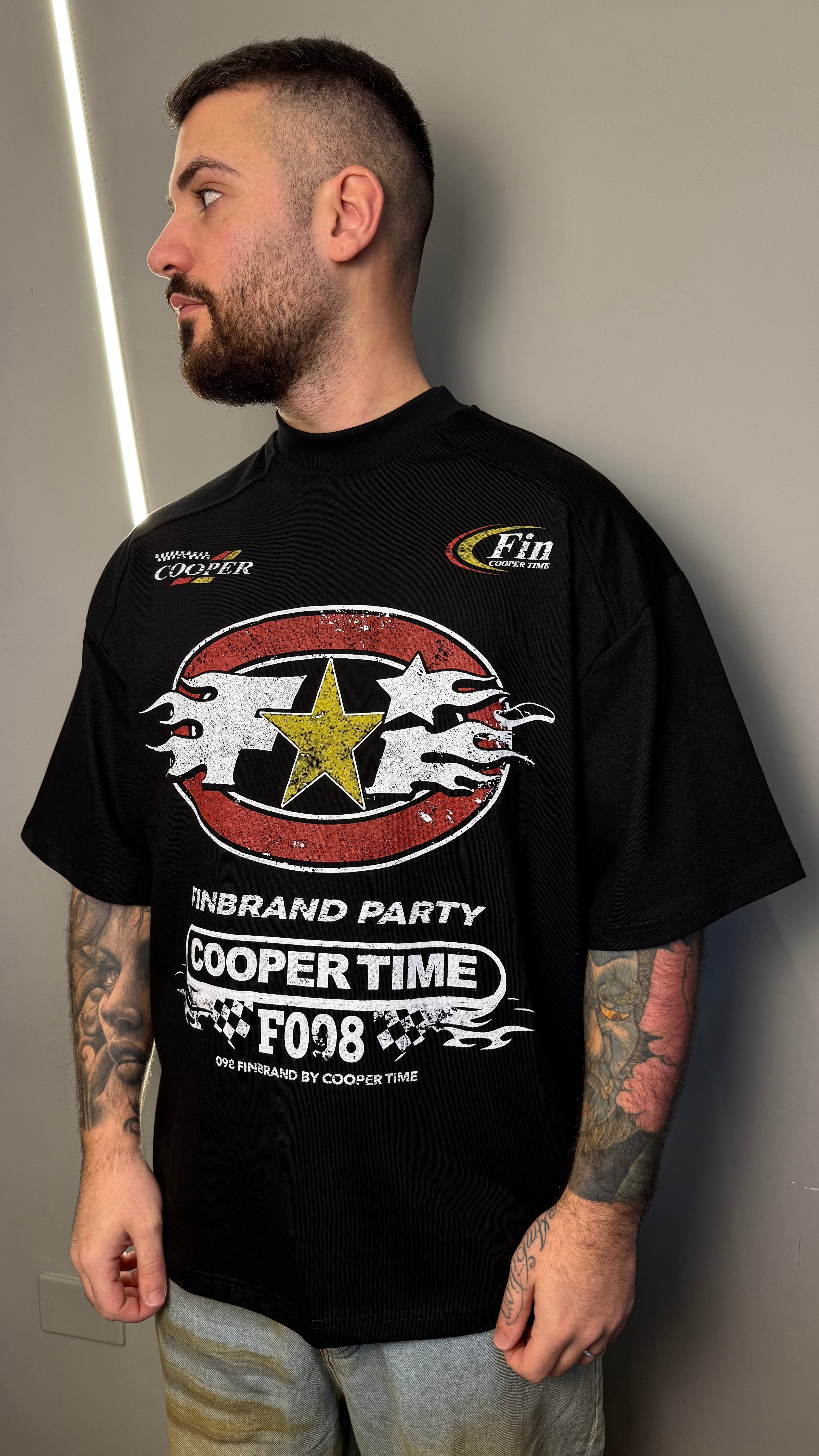 T-SHIRT COOPER BLACK