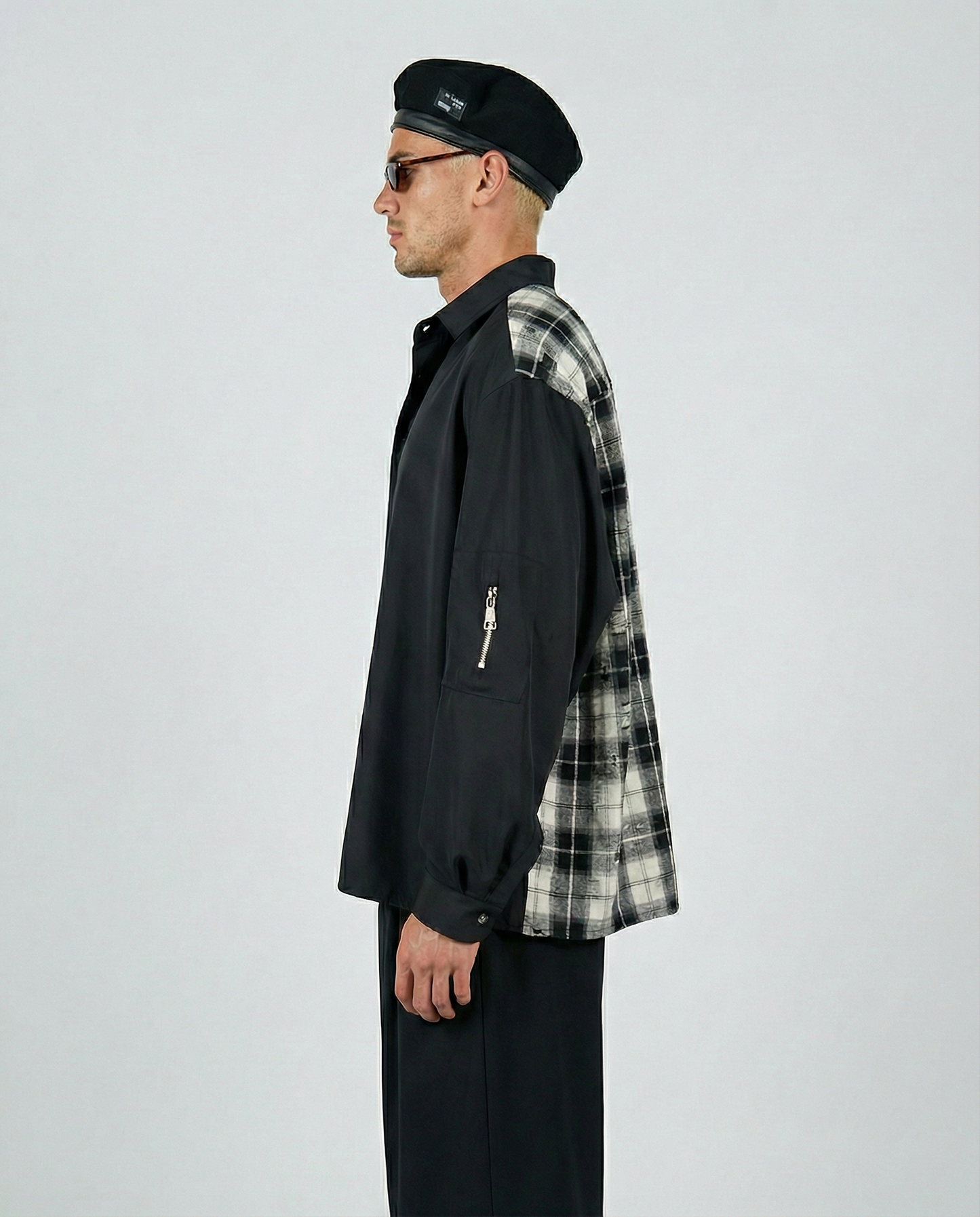 COORDINATO CHECK BLACK CIRCUS