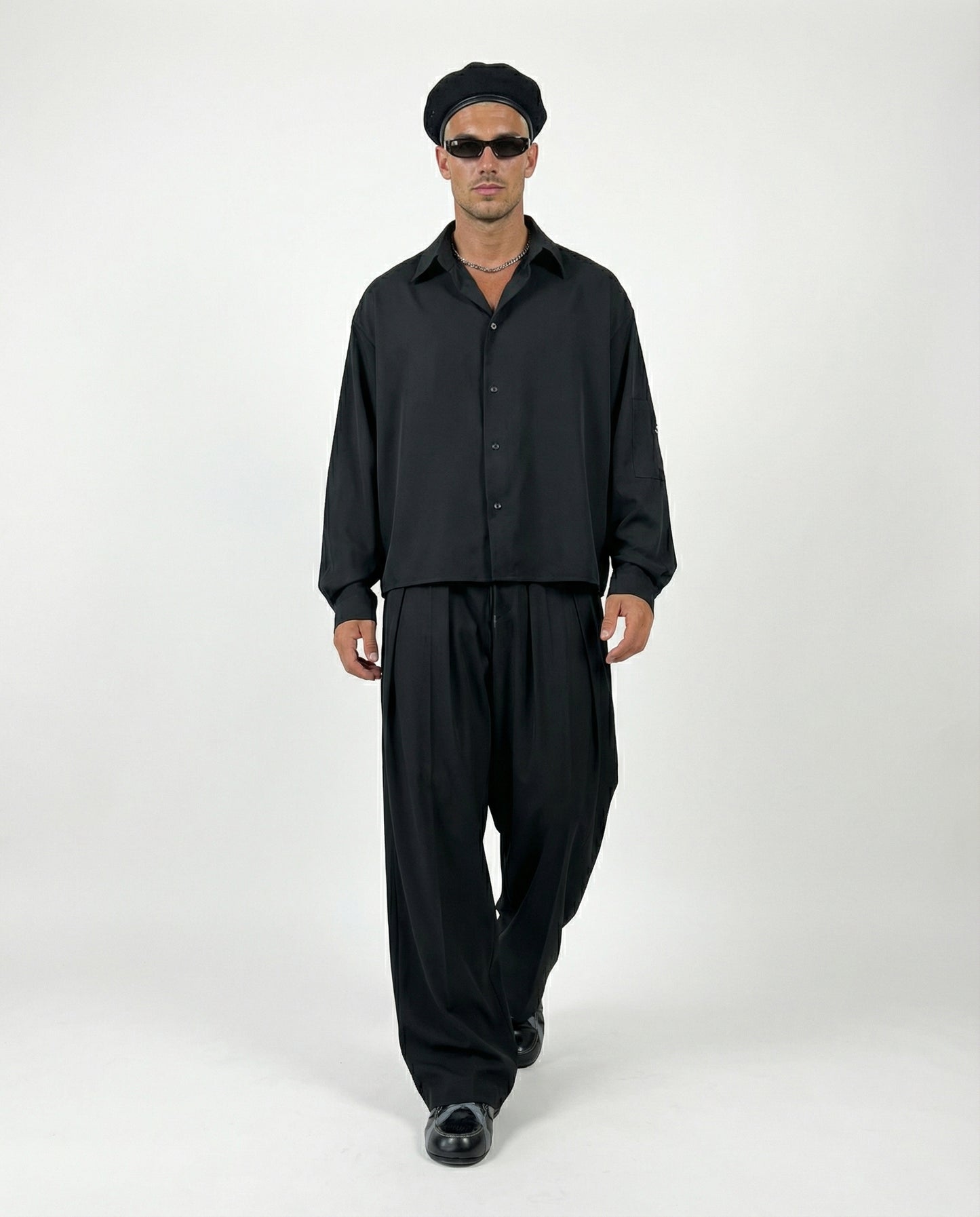 COORDINATO CHECK BLACK CIRCUS