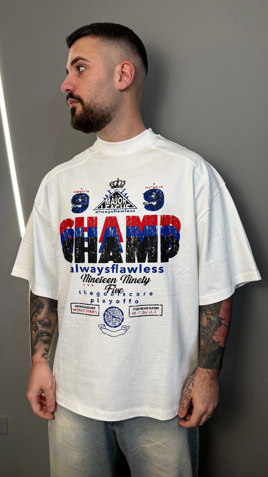 T-SHIRT CHAMP WHITE