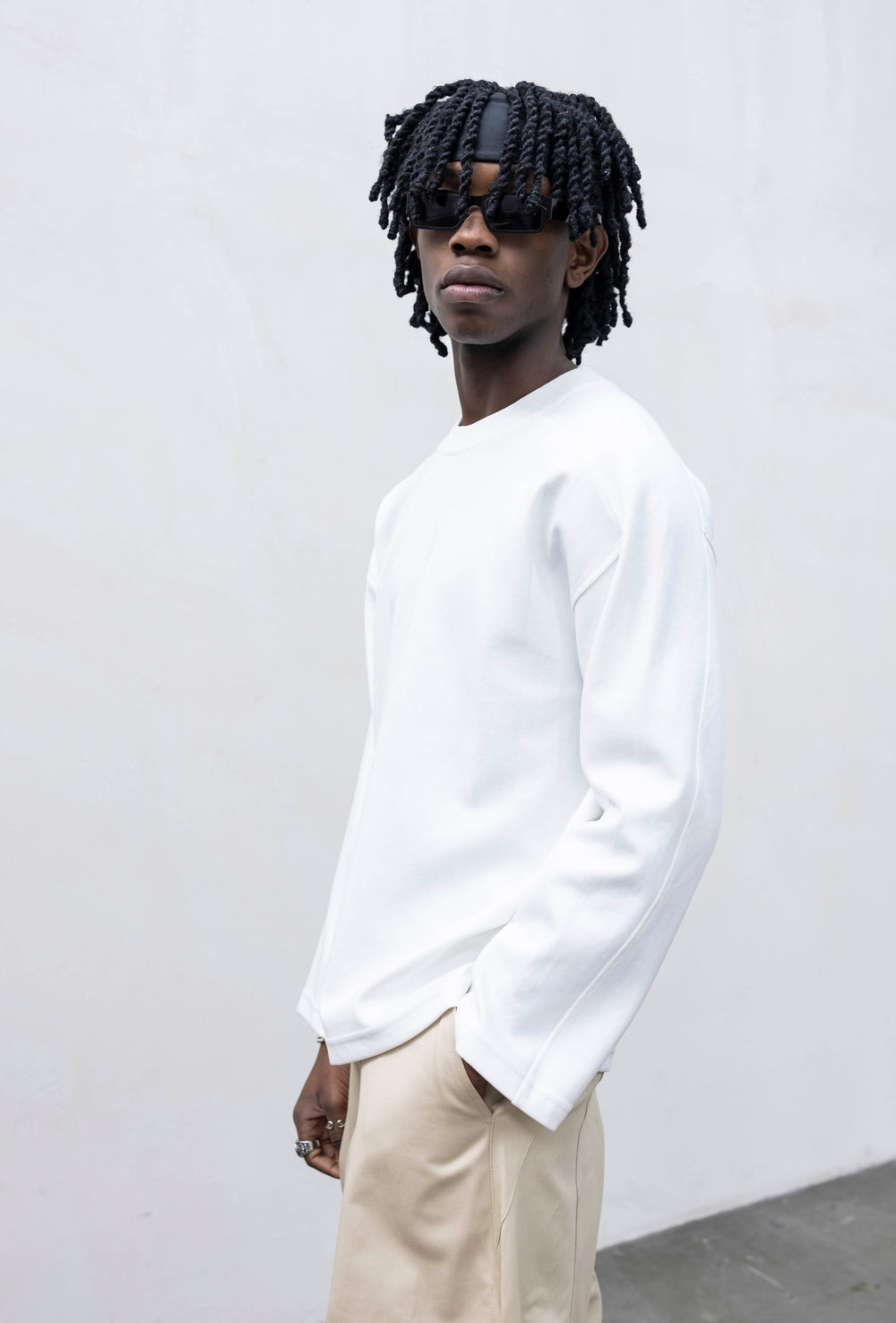 T-SHIRT LONGSLEEVE INSERT WHITE