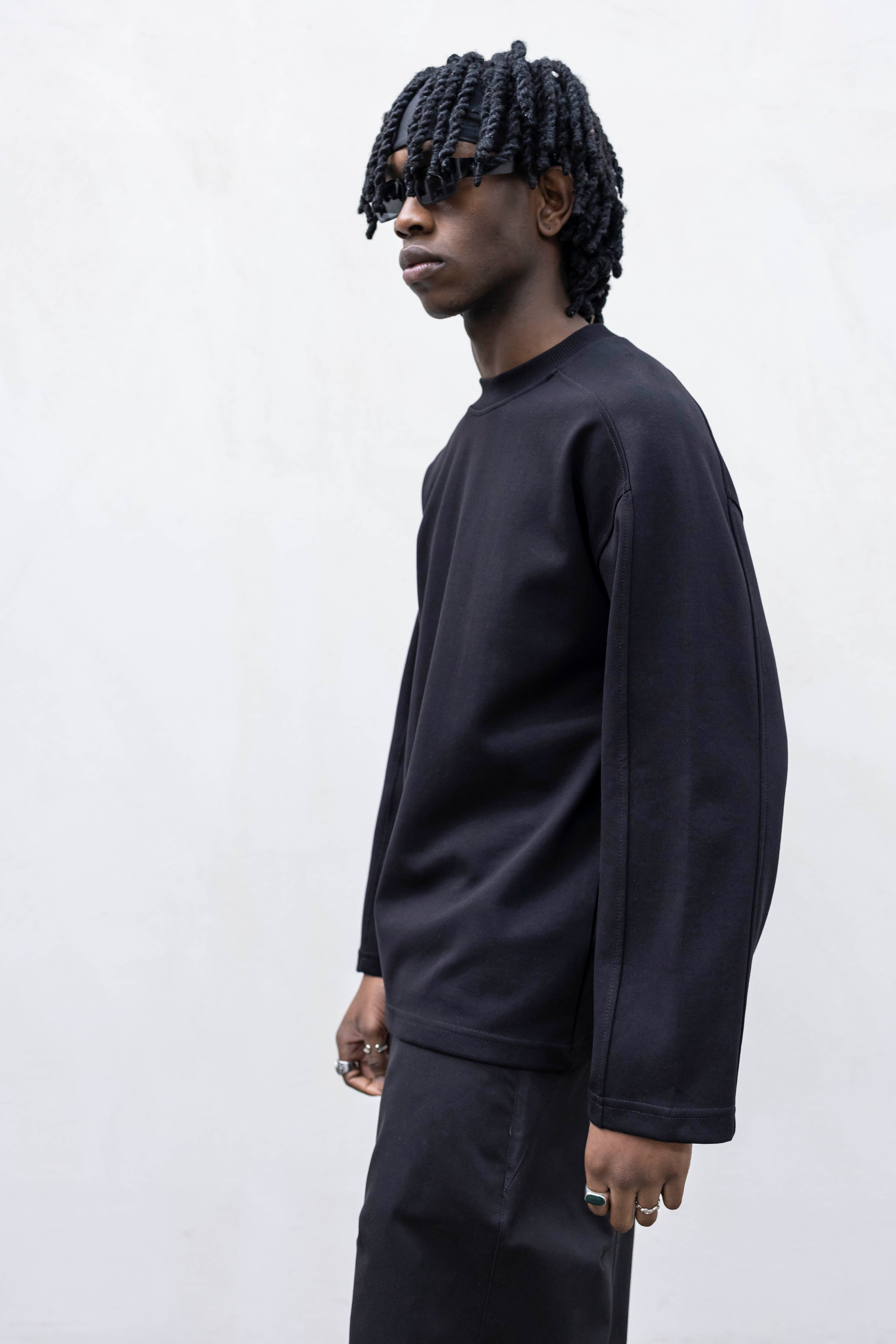T-SHIRT LONGSLEEVE INSERT BLACK