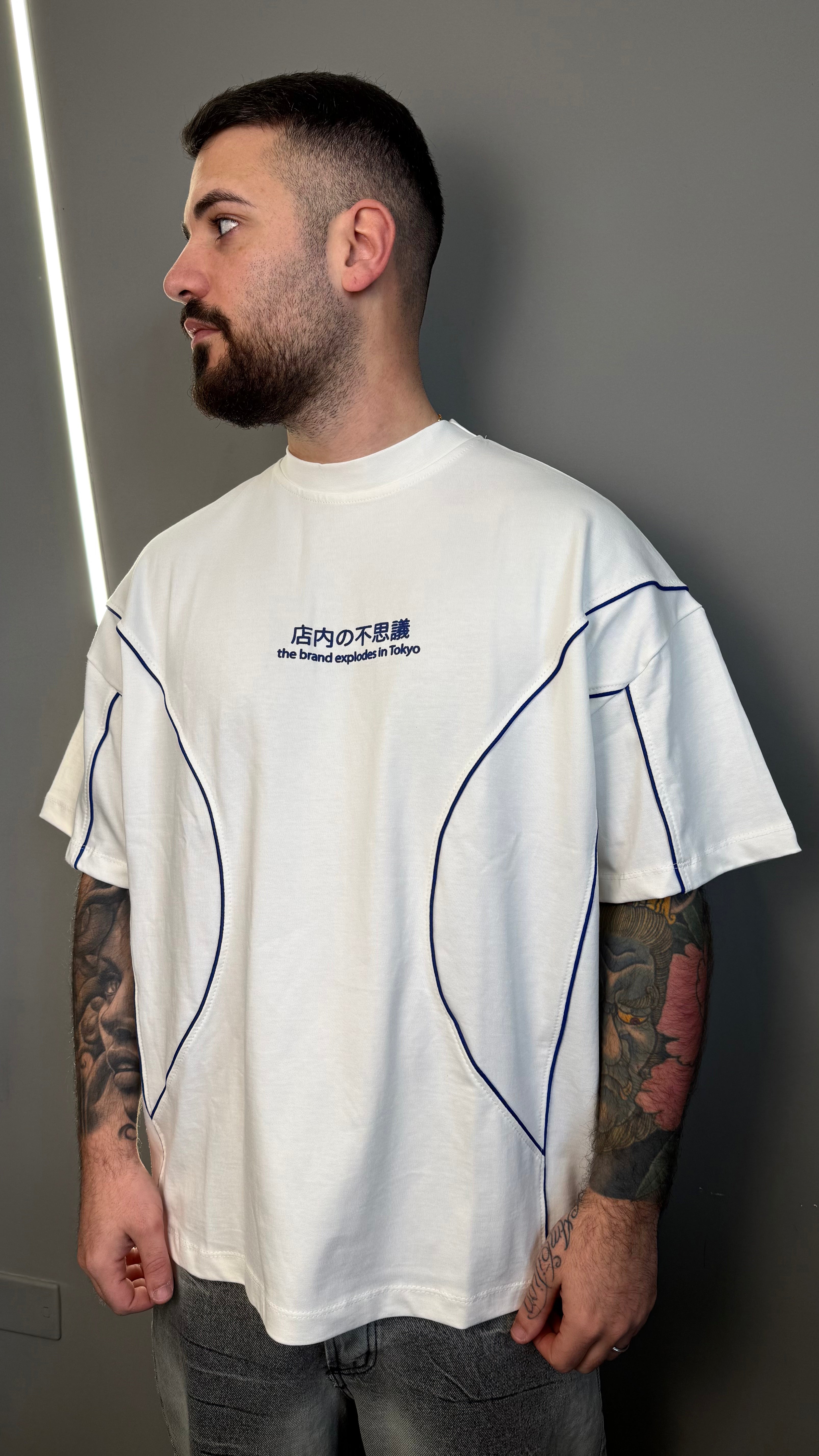 T-SHIRT JAPAN BNK WHITE