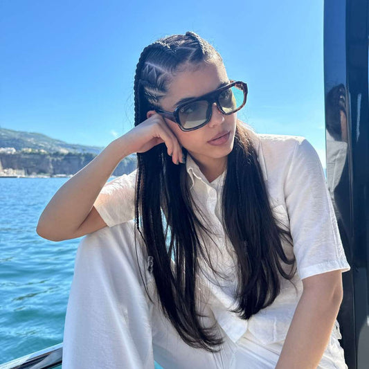 OCCHIALI ROMA TARTARUGATO VERDE