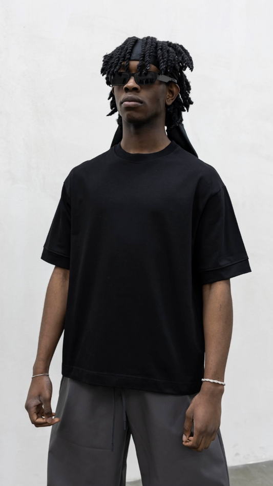 T-SHIRT COMPACT BLACK